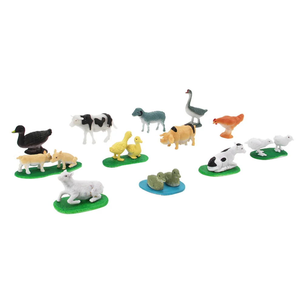 12 Pcs Simulated Animals Cake Decor Educational Figurine Farm Figurines Topper Toys Mini Decoration Small Miniature
12 Pcs Simulated Animals Cake Decor Educational Figurine Farm Figurines Topper Toys Mini Decoration Small Miniature
