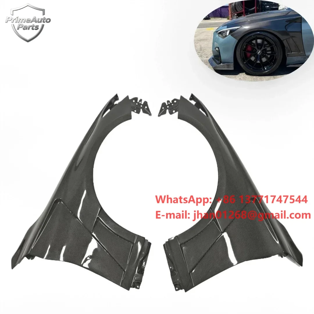 CPA Style Vented Carbon Fiber Front Fenders for Infiniti Q50 2014-2021 Pair Body Kit Custom Fit
CPA Style Vented Carbon Fiber Front Fenders for Infiniti Q50 2014-2021 Pair Body Kit Custom Fit