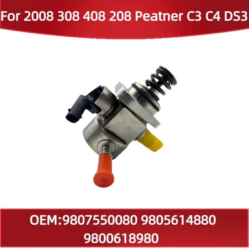 9800618980 High pressure fuel pump for Peugeot 2008 308 408 208 Peatner for Citroen C3 C4 DS3 9807550080 9805614880
9800618980 High pressure fuel pump for Peugeot 2008 308 408 208 Peatner for Citroen C3 C4 DS3 9807550080 9805614880