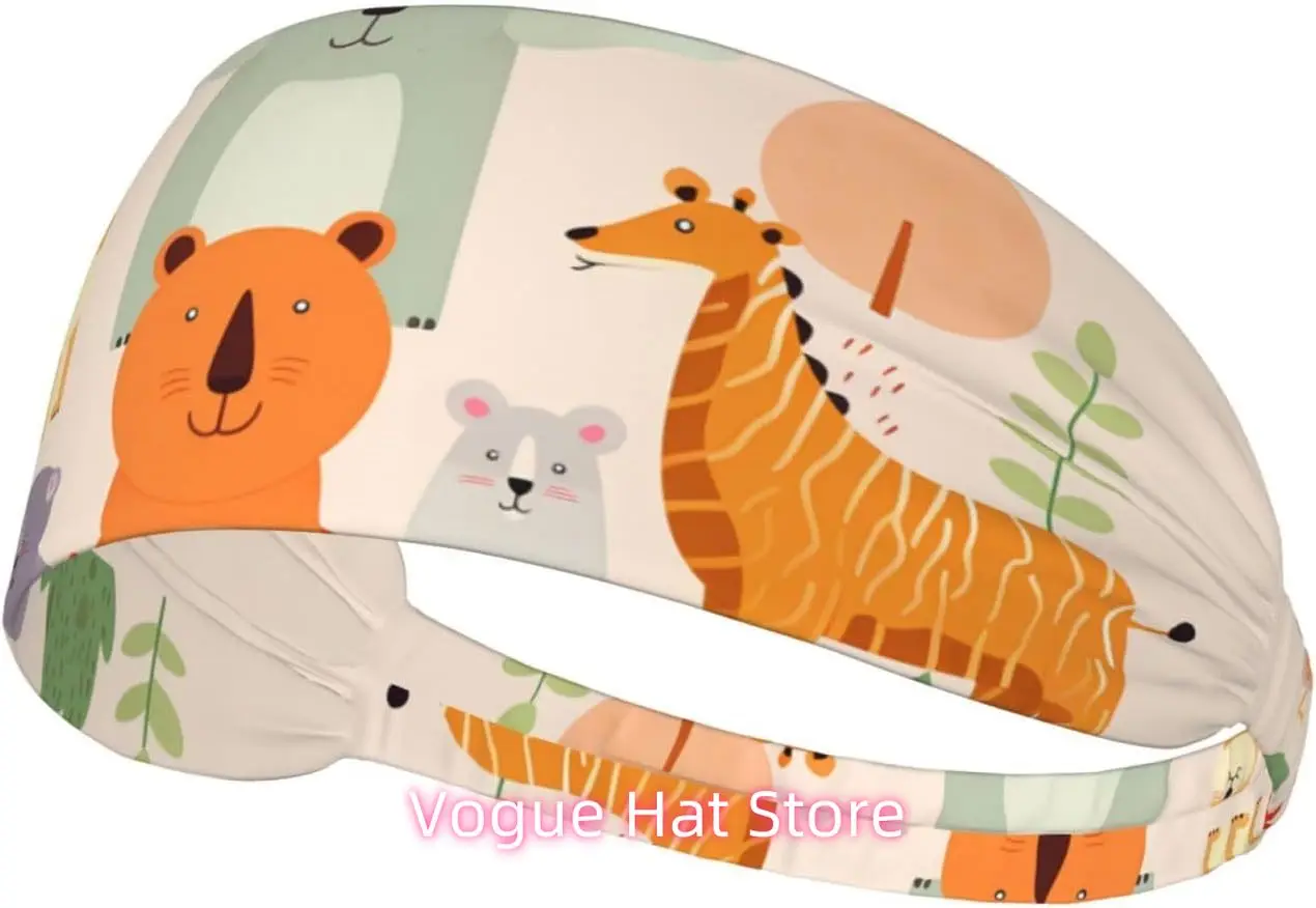 Elastic Exercise Headband - Soft and Breathable Headband for Running, Cycling, Yoga, and More Many Cute Cartoon Animals Printing
Elastic Exercise Headband - Soft and Breathable Headband for Running, Cycling, Yoga, and More Many Cute Cartoon Animals Printing