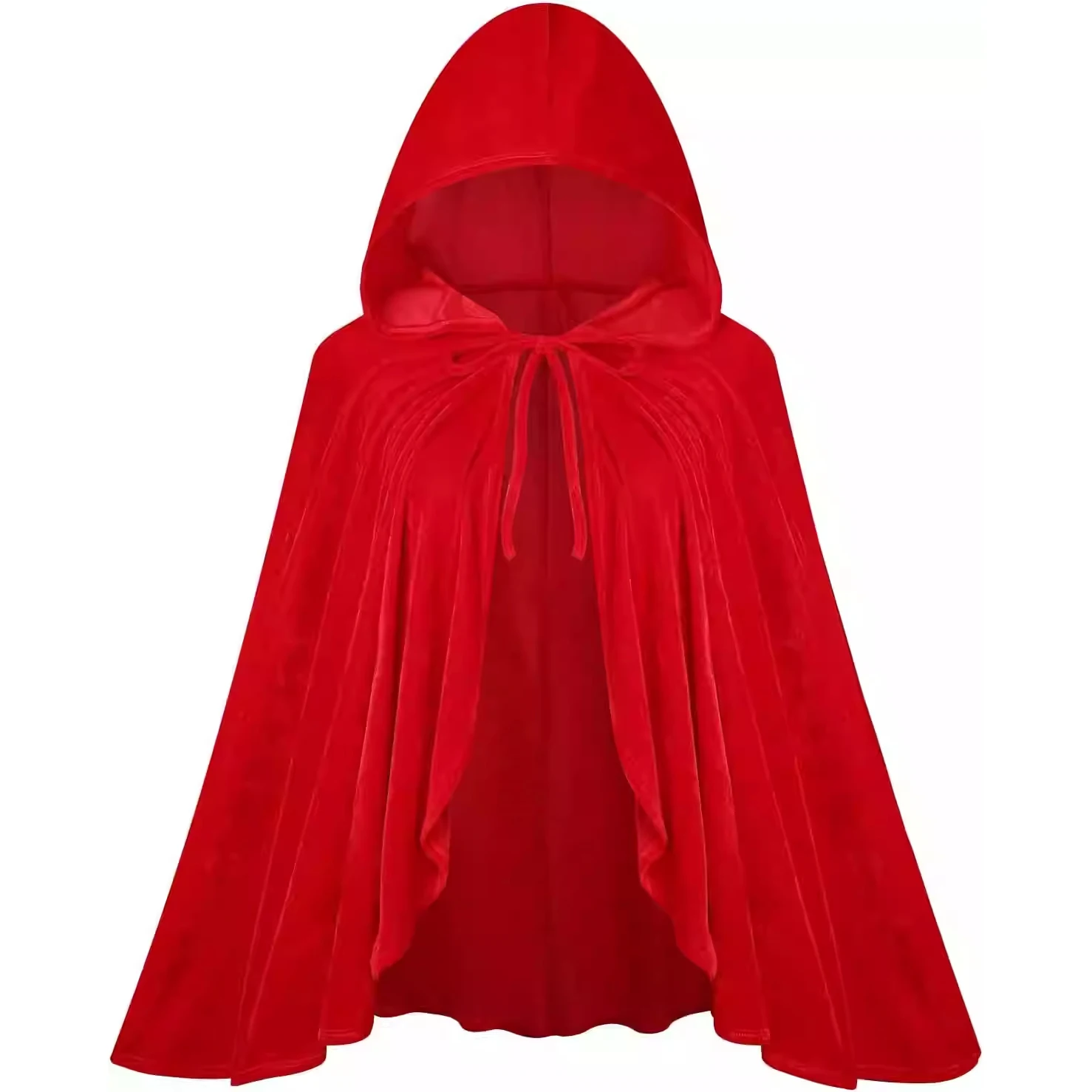 Short Red Hooded Shawl Cosplay Cape for Halloween Role-playing Fashion Red Short Hooded Coat Party Stage Costume Women's Wear
Short Red Hooded Shawl Cosplay Cape for Halloween Role-playing Fashion Red Short Hooded Coat Party Stage Costume Women's Wear