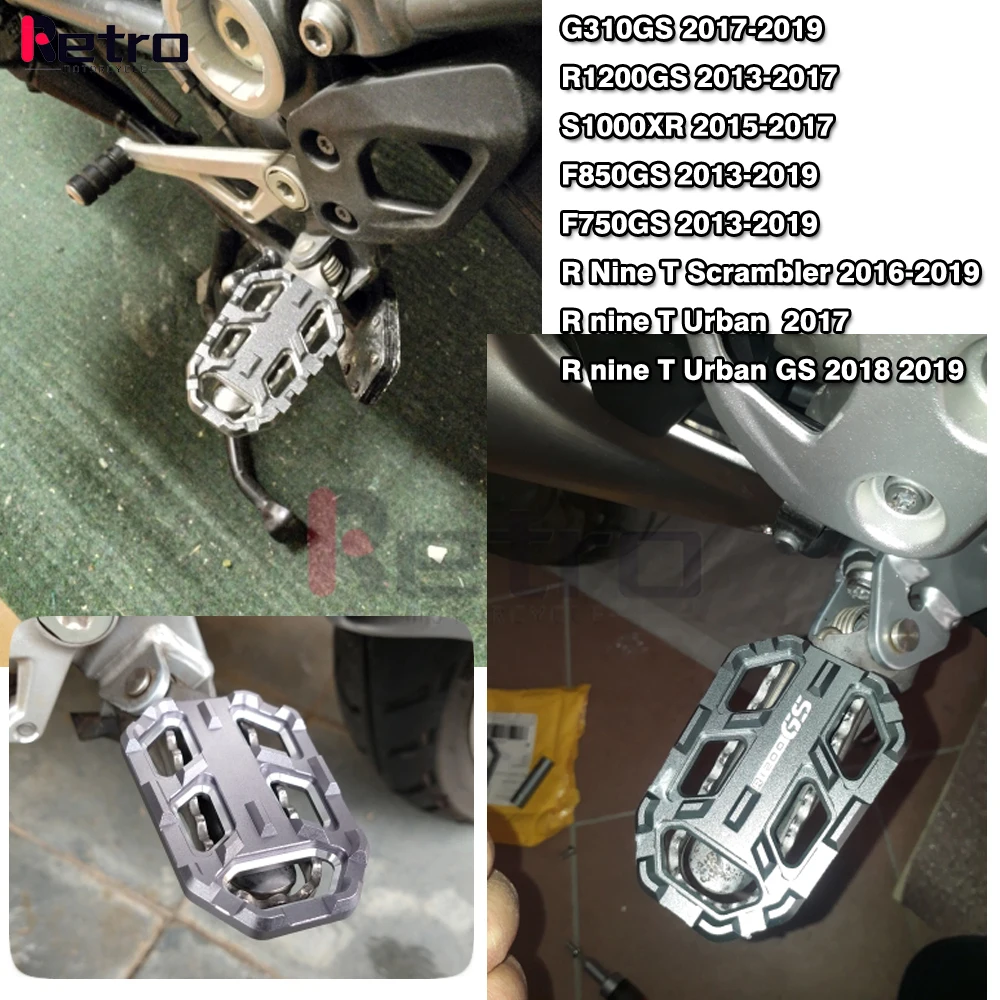 Motorcycle Front Wide Foot Peg Footpeg Enlarger Extender Footrest Pedal CNC for BMW F750GS F850GS G310GS R1200GS LC ADV S1000XR
Motorcycle Front Wide Foot Peg Footpeg Enlarger Extender Footrest Pedal CNC for BMW F750GS F850GS G310GS R1200GS LC ADV S1000XR