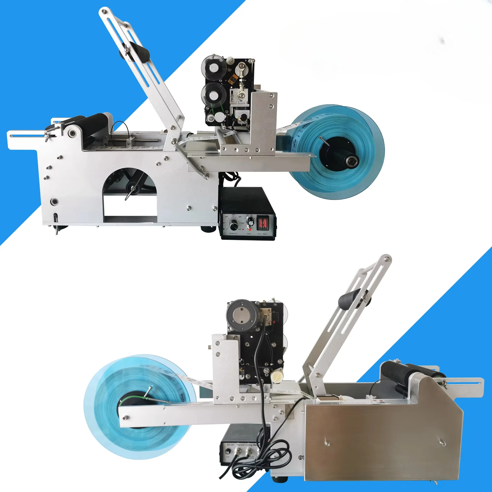 Factory Price Electric Semi-Automatic Round Bottle Labeling Machine for Glass Paper Metal Wood Packaging Core Motor Component
Factory Price Electric Semi-Automatic Round Bottle Labeling Machine for Glass Paper Metal Wood Packaging Core Motor Component