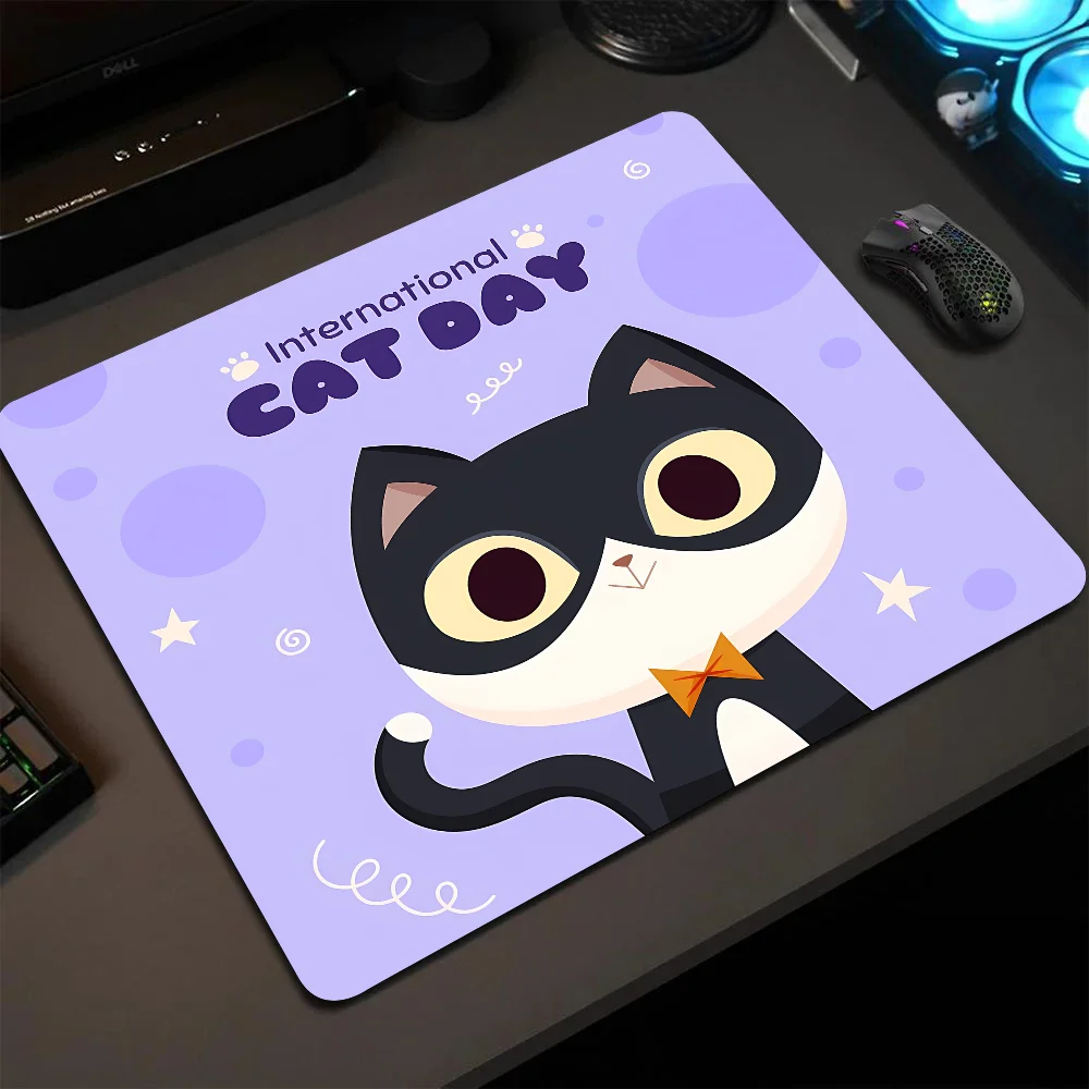 Cute Cat Mousepad Small LockEdge Mouse Pad For Gamers Computer Desk Pad Rectangular Anti-slip Rubber
Cute Cat Mousepad Small LockEdge Mouse Pad For Gamers Computer Desk Pad Rectangular Anti-slip Rubber