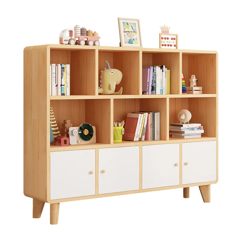 Solid wood bookcase household simple modern locker custom children's simple bookshelf combination lattice cabinet floor low cabi
Solid wood bookcase household simple modern locker custom children's simple bookshelf combination lattice cabinet floor low cabi