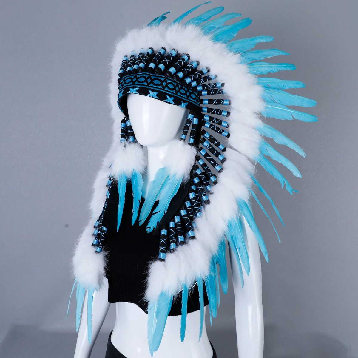 Boho Feather Headdress Headband - Festival Fashion Accessory For Women
Boho Feather Headdress Headband - Festival Fashion Accessory For Women