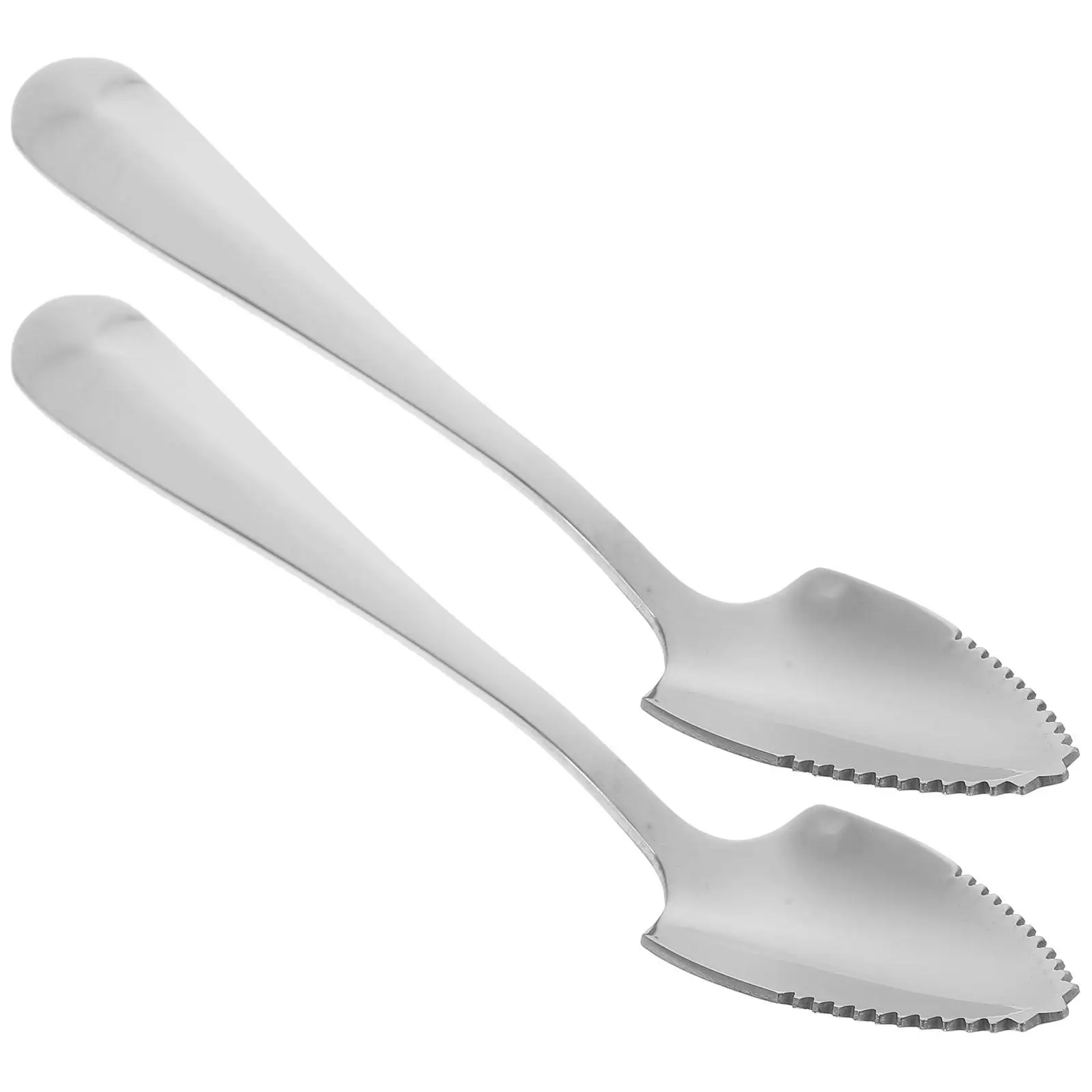 2Pcs Fruit Spoon Serrated Edge Stainless Steel Dessert Grapefruit Mirror Polishing Easy Feeding Kitchen Bar Tool
2Pcs Fruit Spoon Serrated Edge Stainless Steel Dessert Grapefruit Mirror Polishing Easy Feeding Kitchen Bar Tool