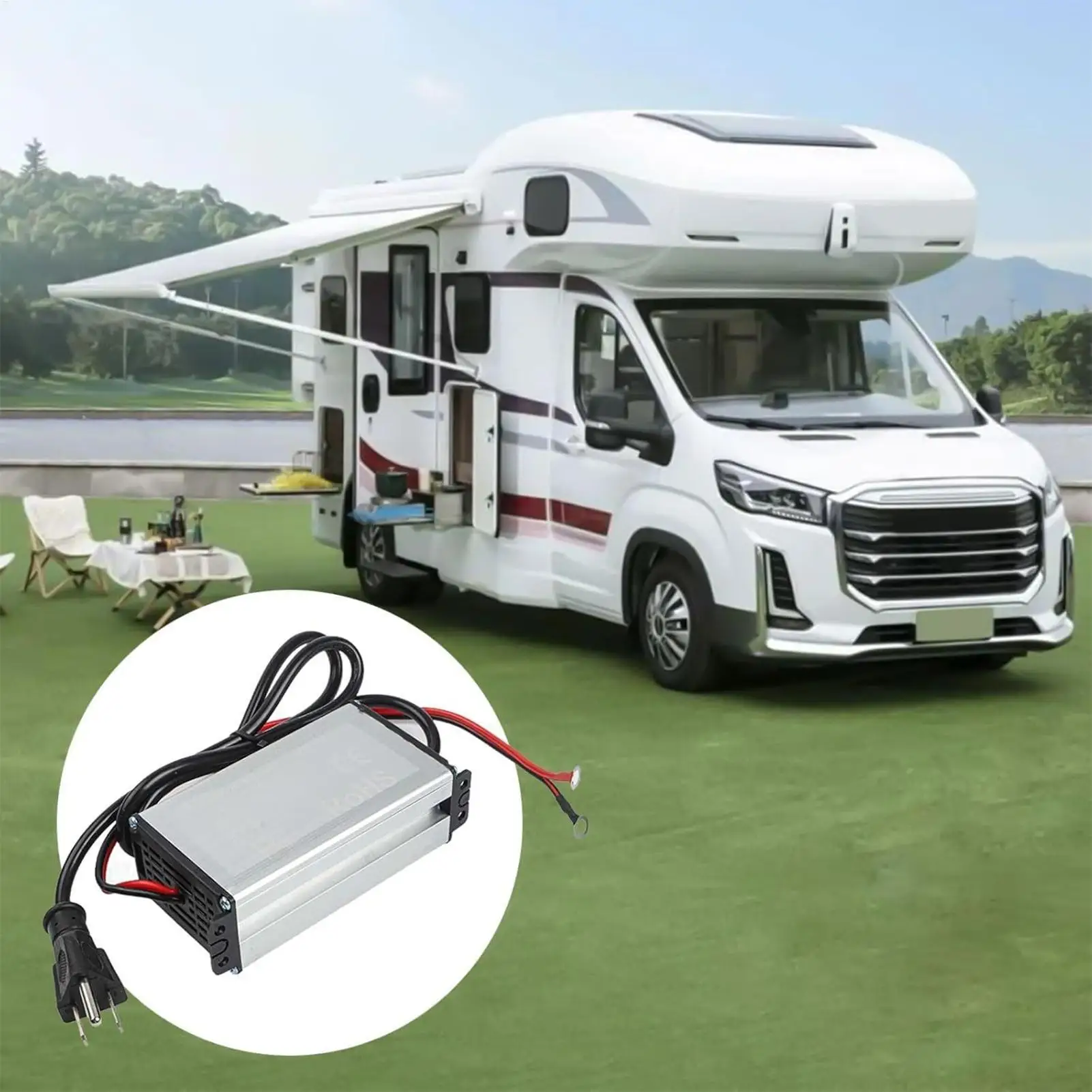 Air Heater Power Converter Adapter 110V To 12V Transformer AC To DC Parking Heater Power Converter 25A With Safety Protection
Air Heater Power Converter Adapter 110V To 12V Transformer AC To DC Parking Heater Power Converter 25A With Safety Protection