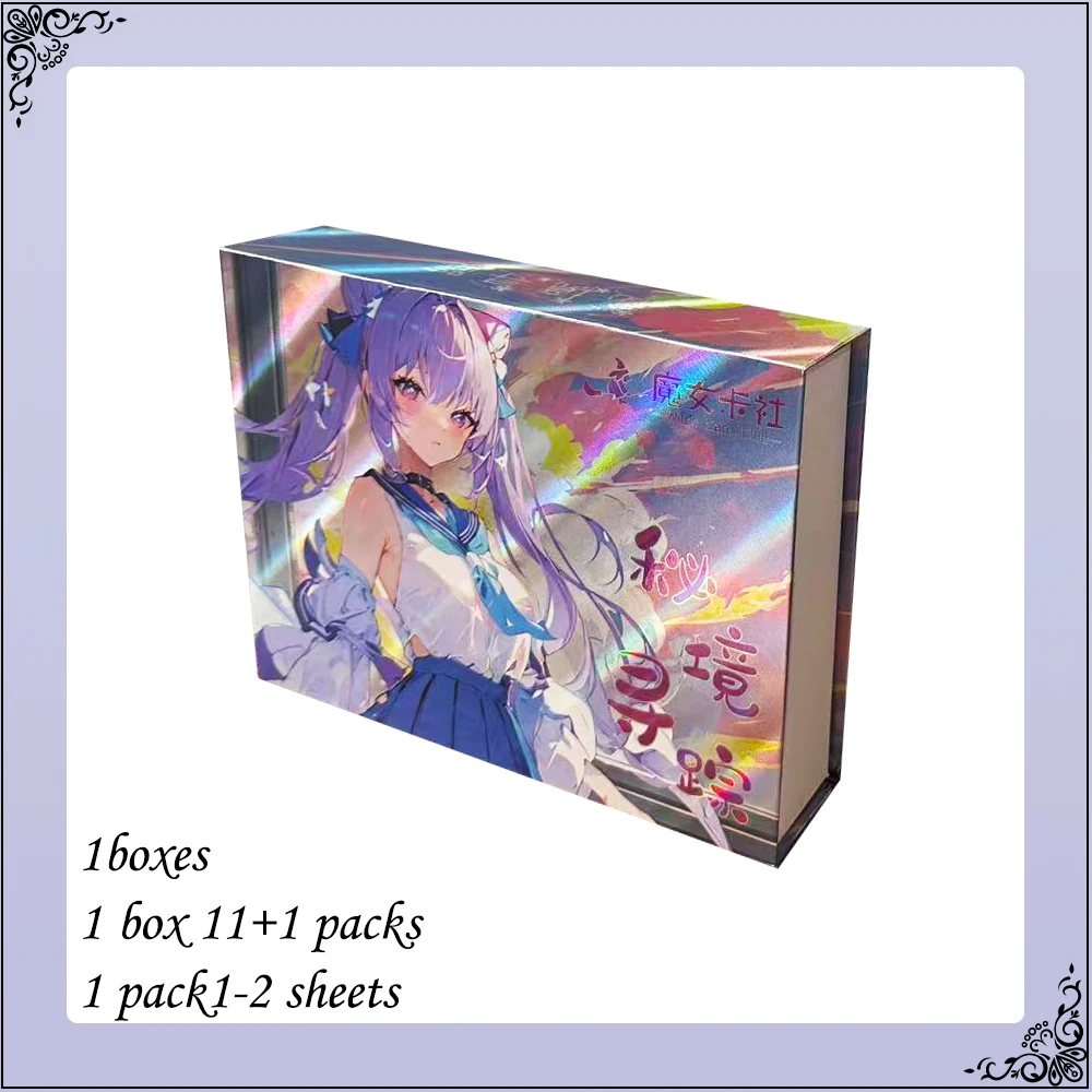 Witch Card Club Secret Realm 2 Goddess Story Card Rainbow chapter TCG Card Booster Box Anime rare Limited Card Board toy
Witch Card Club Secret Realm 2 Goddess Story Card Rainbow chapter TCG Card Booster Box Anime rare Limited Card Board toy