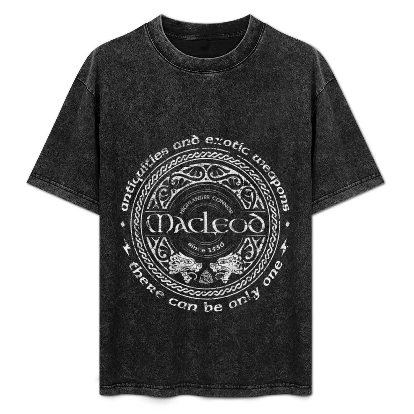Highlander - MacLeod T-Shirt Basic Solid Color Casual Tee Shirt
Highlander - MacLeod T-Shirt Basic Solid Color Casual Tee Shirt