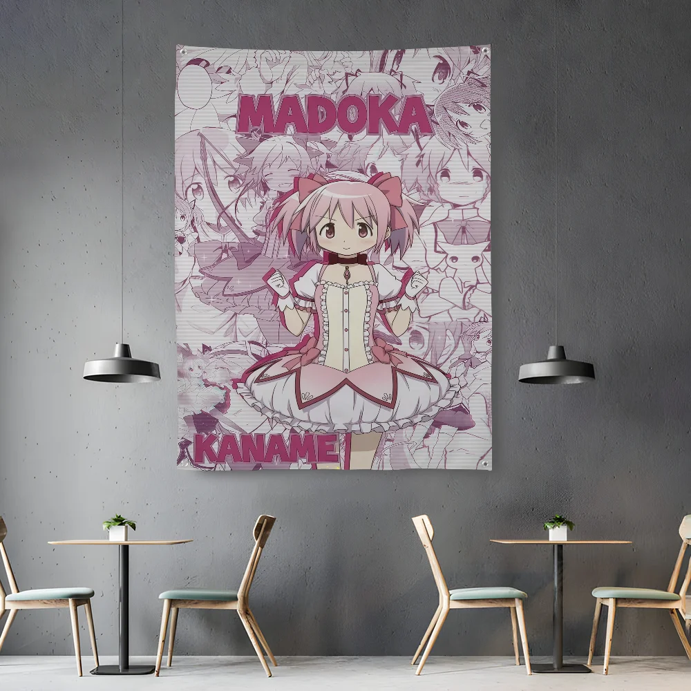 Magi M-Madoka Magicas Flag Bedroom Living Room Garden Outdoor Microfiber With Holes Festival Decoration Background Art Banner
Magi M-Madoka Magicas Flag Bedroom Living Room Garden Outdoor Microfiber With Holes Festival Decoration Background Art Banner