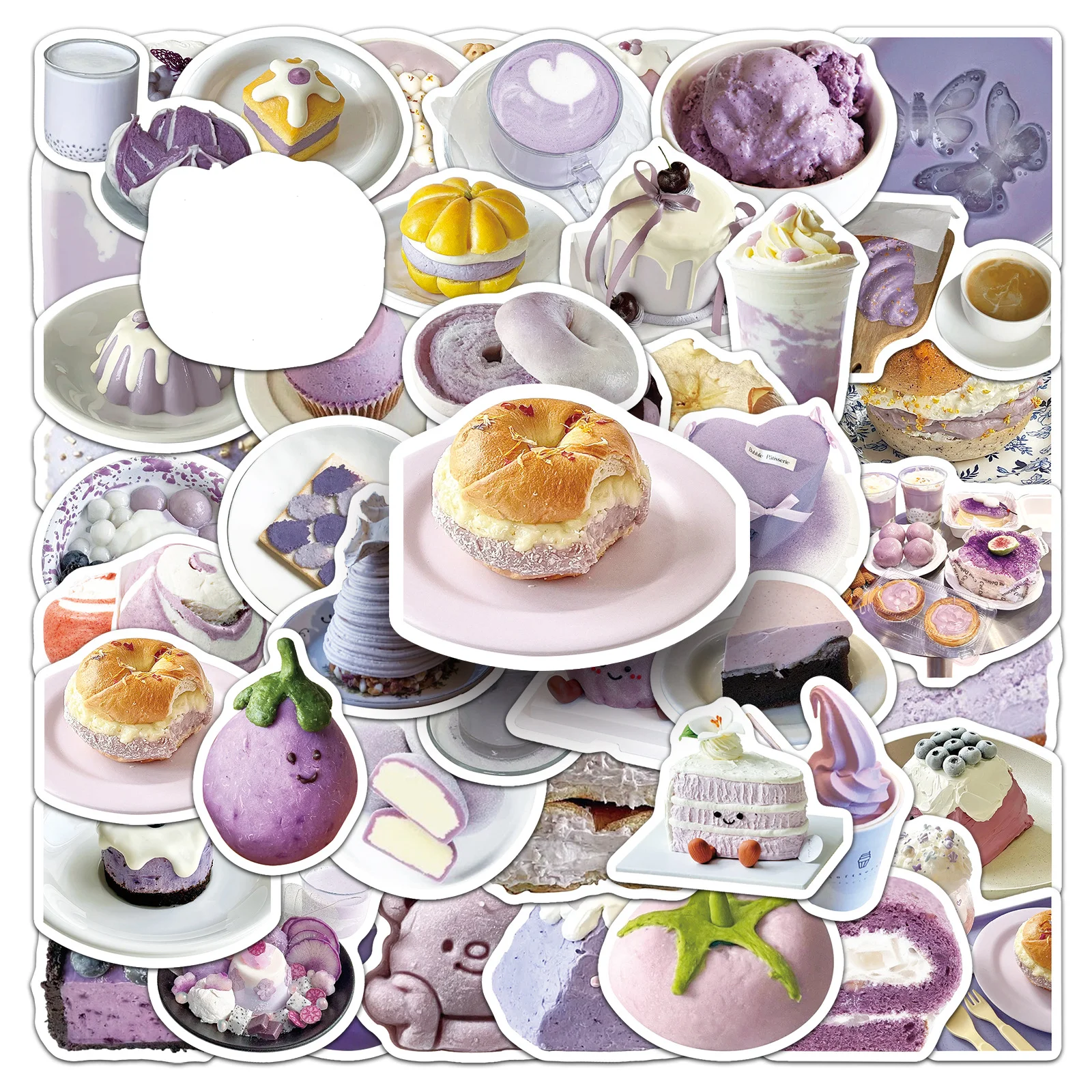 10/50PCS Taro Cake Ice Cream Gourmet Afternoon Tea Dessert DIY Decoration Notebook Phone Case Waterproof Sticker Kids Toy
10/50PCS Taro Cake Ice Cream Gourmet Afternoon Tea Dessert DIY Decoration Notebook Phone Case Waterproof Sticker Kids Toy