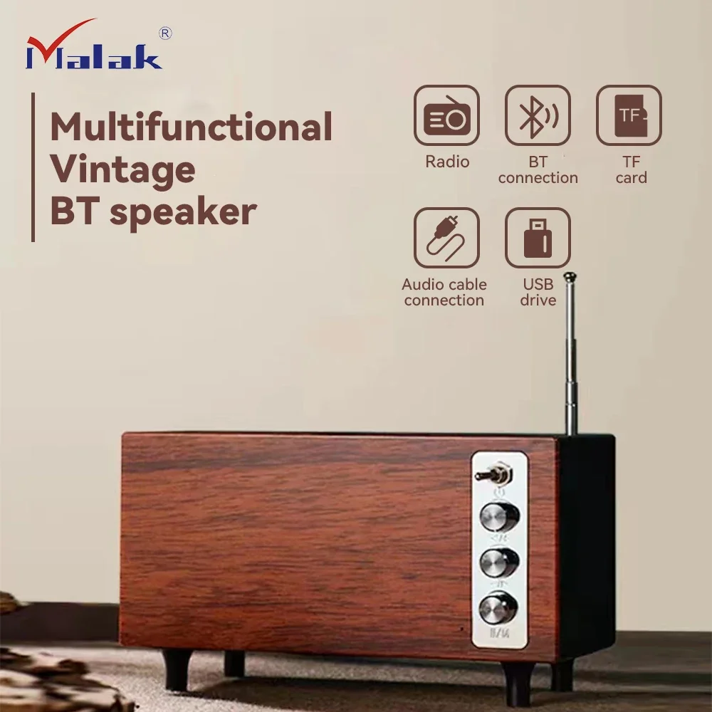 Classic Wooden Home Music Center Retro FM Radio HIFI Sound Multi Caixa De Som Bluetooth Speaker Portable Sound Box TWS TF USB
Classic Wooden Home Music Center Retro FM Radio HIFI Sound Multi Caixa De Som Bluetooth Speaker Portable Sound Box TWS TF USB