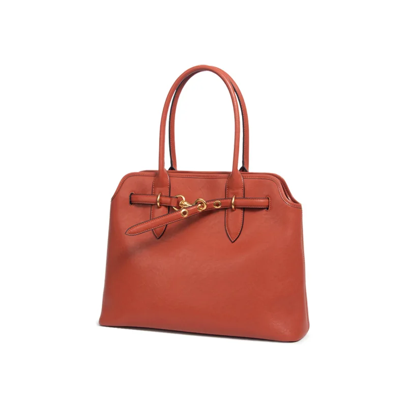 New Retro Designer Large Briefcase Tote First Layer Cow Leather Women Handbag High-end Cowskin Bussiness Female Shoulder Bag
New Retro Designer Large Briefcase Tote First Layer Cow Leather Women Handbag High-end Cowskin Bussiness Female Shoulder Bag