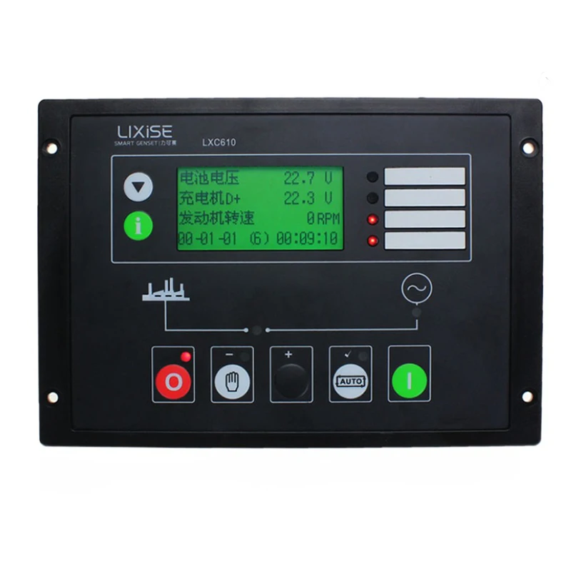 Контроллер генератора LXC610 LXiSE, ЖК-дисплей, модуль 121, параметры конфигурации
Контроллер генератора LXC610 LXiSE, ЖК-дисплей, модуль 121, параметры конфигурации