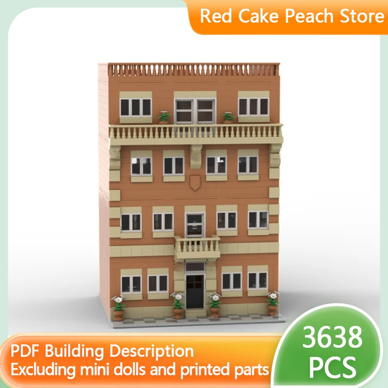 Конструктор City Street View Model MOC: Традиционный викторианский клуб, модульная технология, развивающая игрушка для детей, подарок на праздник, набор для сборки
Конструктор City Street View Model MOC: Традиционный викторианский клуб, модульная технология, развивающая игрушка для детей, подарок на праздник, набор для сборки