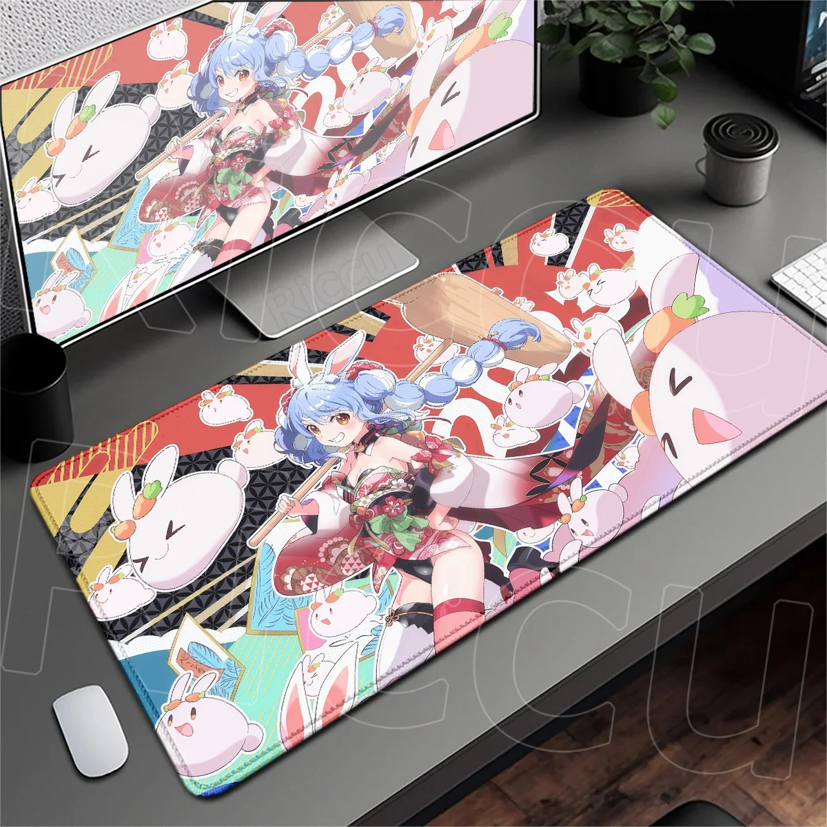 Kawaii New Hololive Usada Pekora Anime Mouse Mat Large Laptop Anti-slip Rubber Keyboard Desk Pad Durable Gaming Stitch Edge Rugs
Kawaii New Hololive Usada Pekora Anime Mouse Mat Large Laptop Anti-slip Rubber Keyboard Desk Pad Durable Gaming Stitch Edge Rugs