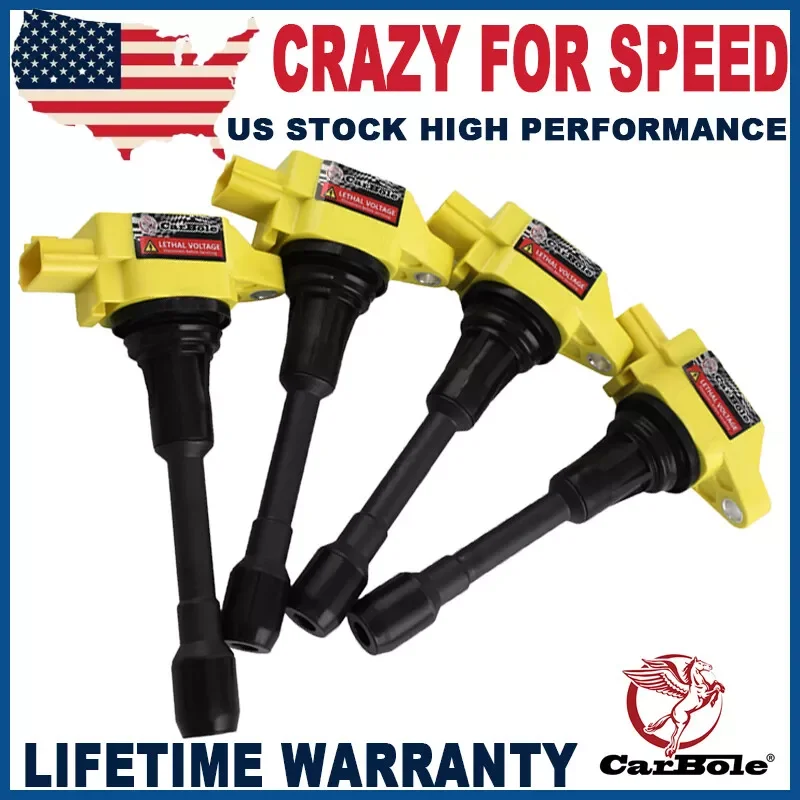 Carbole 4Pack UF549 Ignition Coil For Nissan Altima Cube Rogue Infiniti FX50 2.5L V8
Carbole 4Pack UF549 Ignition Coil For Nissan Altima Cube Rogue Infiniti FX50 2.5L V8