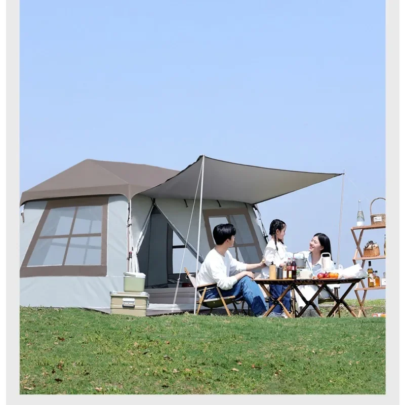 Quick-open tent, outdoor portable folding tent, camping rainproof thickened automatic tent
Quick-open tent, outdoor portable folding tent, camping rainproof thickened automatic tent