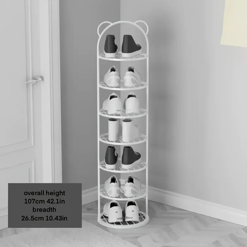 Space-Saving Freestanding Organizer for Entryway & Hallway,Modern Vertical Shoe Tower - Multi-Layer Adjustable Rack
Space-Saving Freestanding Organizer for Entryway & Hallway,Modern Vertical Shoe Tower - Multi-Layer Adjustable Rack