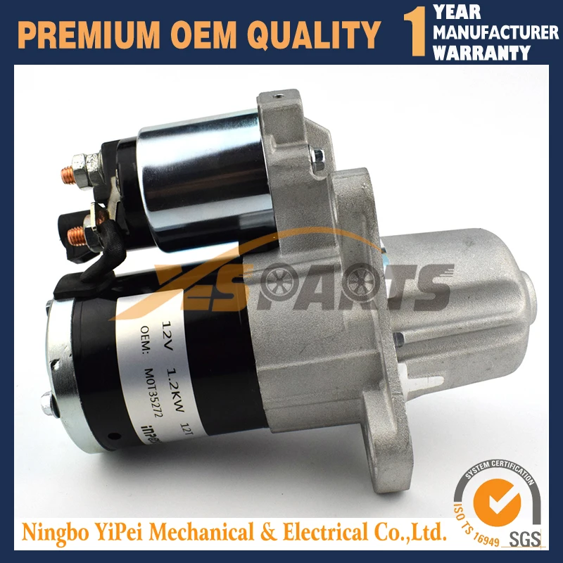 Starter for Holden 3.6L V6 Engine M0T35272 92170721 92182365 100% NEW
Starter for Holden 3.6L V6 Engine M0T35272 92170721 92182365 100% NEW