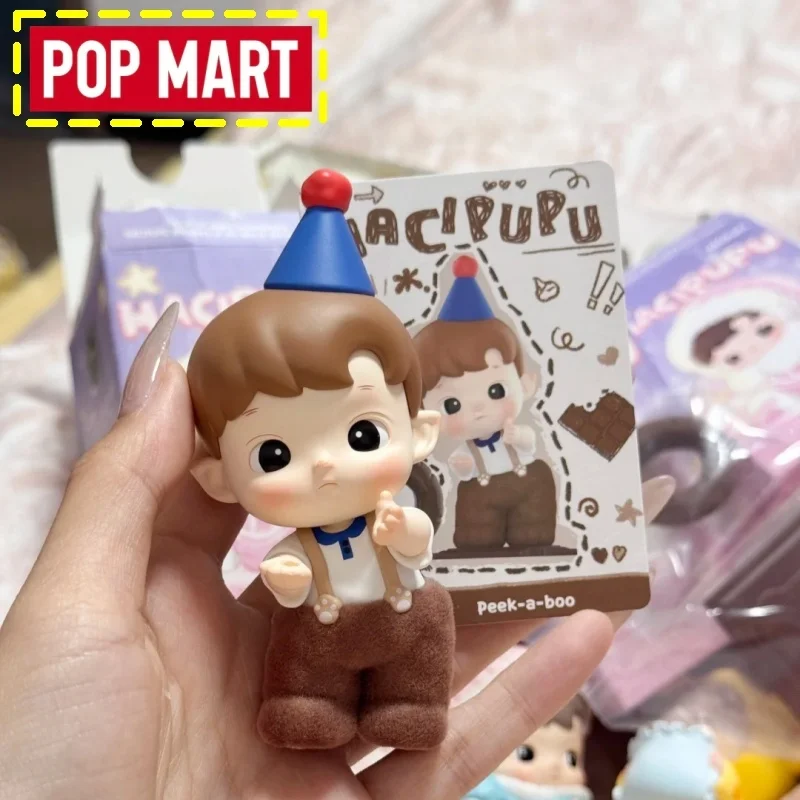 Подлинная слепая коробка Pop Mart Hacipupu Whispers Of My World, коллекционная фигурка, милое аниме, настольное украшение, подарок на день рождения
Подлинная слепая коробка Pop Mart Hacipupu Whispers Of My World, коллекционная фигурка, милое аниме, настольное украшение, подарок на день рождения