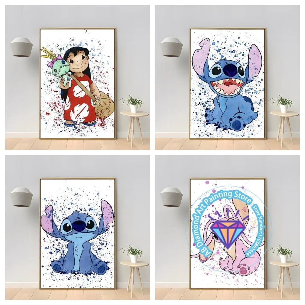 Stitch Cartoon AB Diamond Painting Kit Square Round Diamond 5D DIY Cross Embroidery Handmade Art Adult Unique Gift Home Decor
Stitch Cartoon AB Diamond Painting Kit Square Round Diamond 5D DIY Cross Embroidery Handmade Art Adult Unique Gift Home Decor