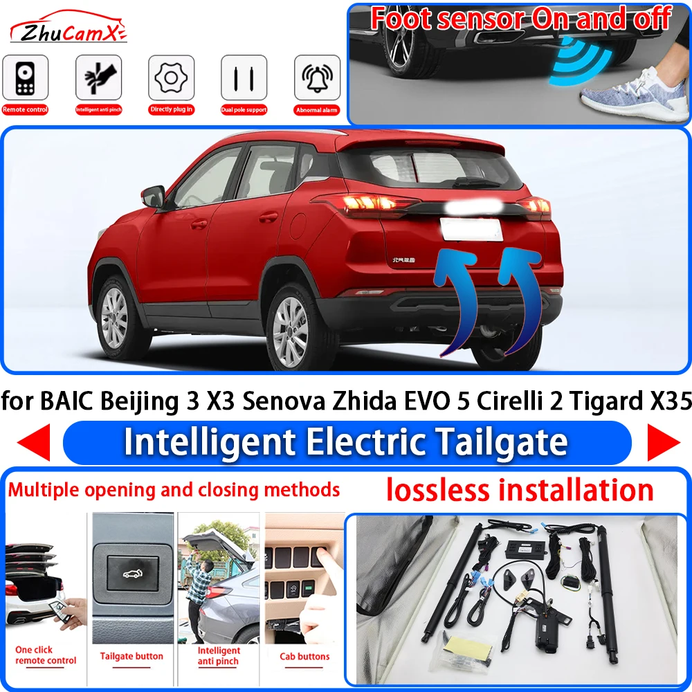for BAIC Beijing 3 X3 Senova Zhida EVO 5 Cirelli 2 Tigard X35 OEM Power Liftgate Electric Suction Tailgate Tail Gate Lift Strut
for BAIC Beijing 3 X3 Senova Zhida EVO 5 Cirelli 2 Tigard X35 OEM Power Liftgate Electric Suction Tailgate Tail Gate Lift Strut