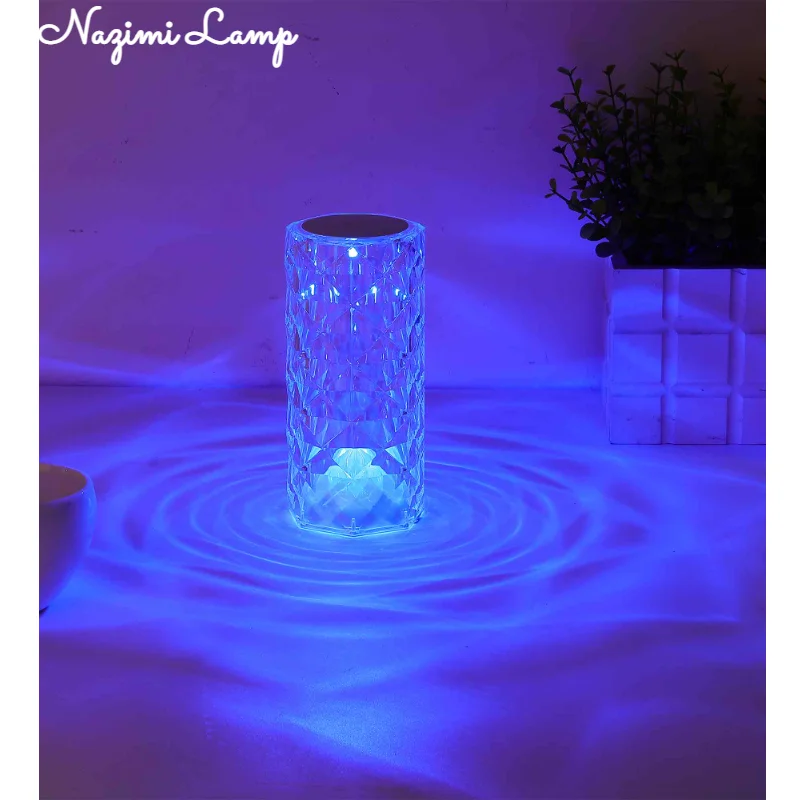 LED Night Light Rose Table Lamp Projector Romantic Diamond Atmosphere 16-color Light USB Sensor Bedroom Holiday Decorations
LED Night Light Rose Table Lamp Projector Romantic Diamond Atmosphere 16-color Light USB Sensor Bedroom Holiday Decorations