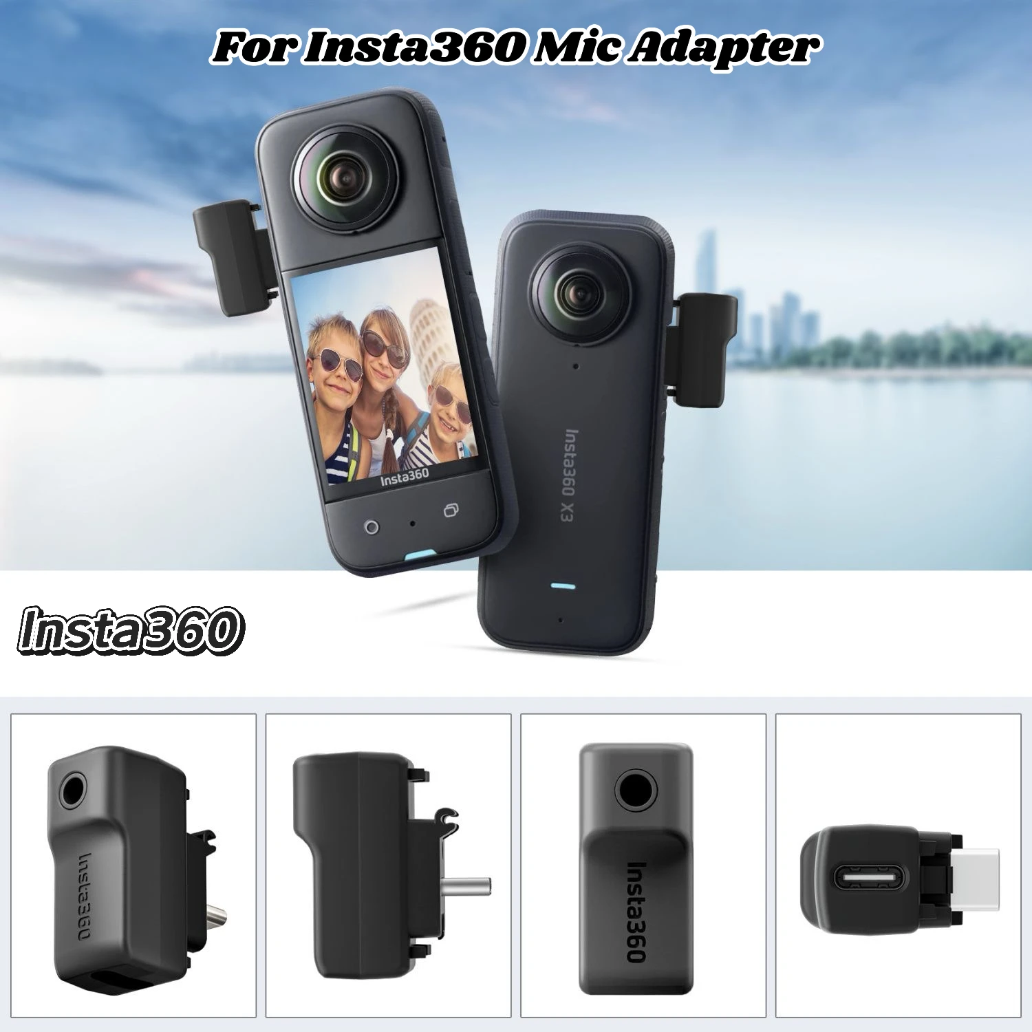 Original official Mic Adapter For Insta360X5/X4/X3/Ace/Ace pro/Ace pro 2 Audio Adapter Cold Shoe Vlog Video Original Accessories
Original official Mic Adapter For Insta360X5/X4/X3/Ace/Ace pro/Ace pro 2 Audio Adapter Cold Shoe Vlog Video Original Accessories