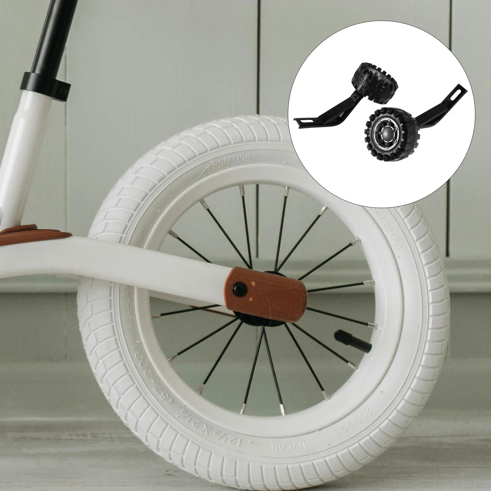1 Pair Bicycle Training Wheels 16 Inch Kids Stabilizers Universal Fit For Children'S Bikes Durable Mute Support Black Bike
1 Pair Bicycle Training Wheels 16 Inch Kids Stabilizers Universal Fit For Children'S Bikes Durable Mute Support Black Bike