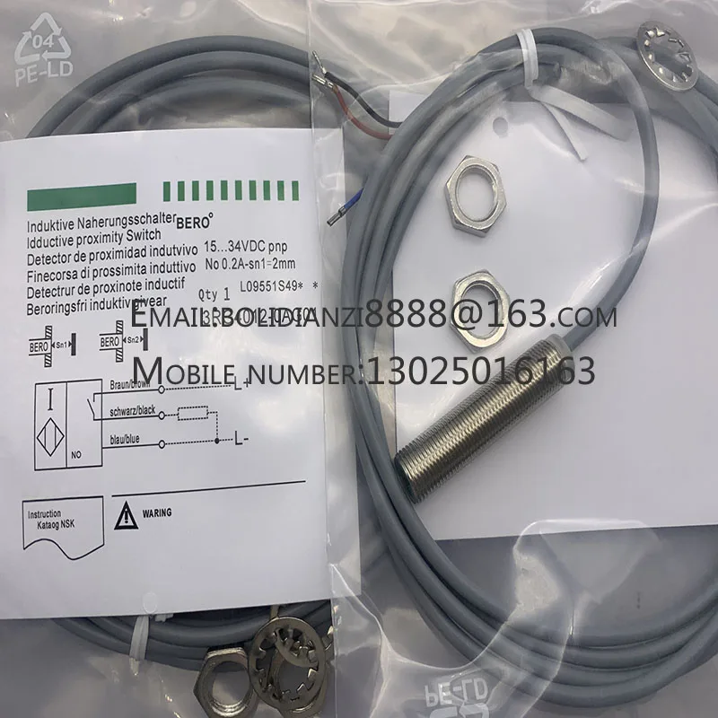 Proximity switch sensor Hot selling NBB20-U1-A0-T/A2-T NBB4-12GM50-E0-V1/E1-V1/E2-V1/E3-V1 One year warranty
Proximity switch sensor Hot selling NBB20-U1-A0-T/A2-T NBB4-12GM50-E0-V1/E1-V1/E2-V1/E3-V1 One year warranty