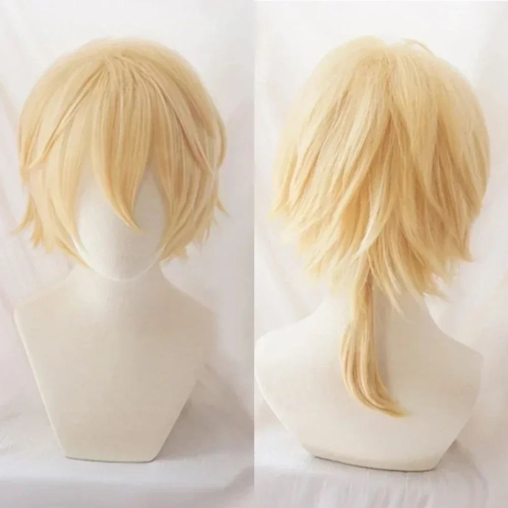 Rin Len Cosplay Wig Short Blonde Heat Resistant Synthetic Hair Anime CosplaysWigs
Rin Len Cosplay Wig Short Blonde Heat Resistant Synthetic Hair Anime CosplaysWigs