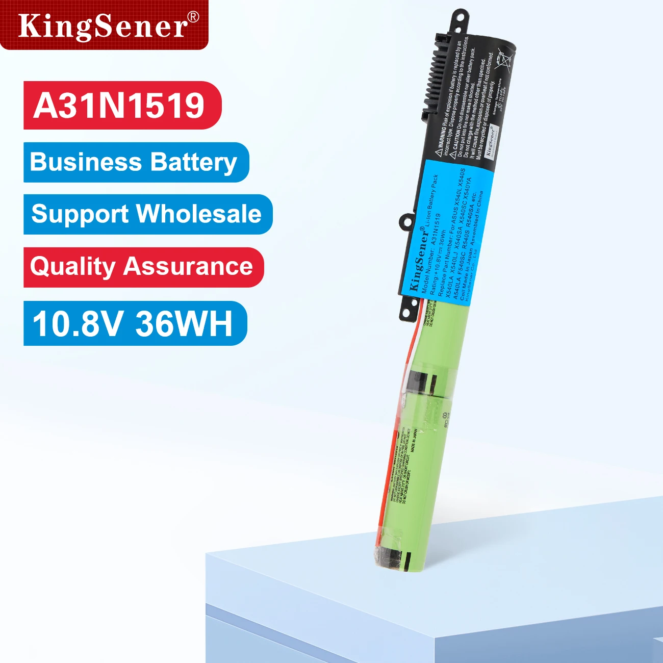 Аккумулятор KingSener 3400 мАч A31N1519 для ASUS X540 X540L X540LA X540LJ X540S X540SA X540SC X540YA A540 A540LA F540SC R540S R540SA
Аккумулятор KingSener 3400 мАч A31N1519 для ASUS X540 X540L X540LA X540LJ X540S X540SA X540SC X540YA A540 A540LA F540SC R540S R540SA