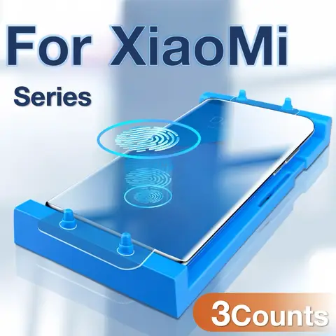 3Pcs For Xiaomi Mi 15 14 Ultra 13 12 11 10 Pro Mi15 Mi14 Redmi Note 13 14 Pro Plus Screen Protector with Kit ,Not tempered glass