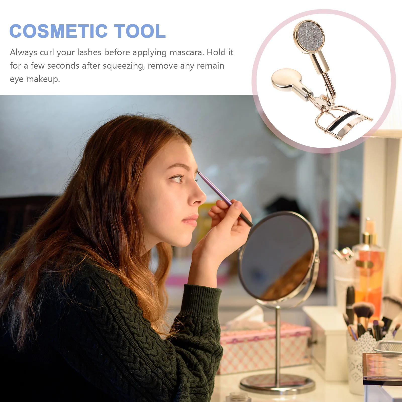 Glitter Stainless Steel Eyelash Curler Tool Professional Makeup Curling Kit Durable Supplies for Perfect Mascara
Glitter Stainless Steel Eyelash Curler Tool Professional Makeup Curling Kit Durable Supplies for Perfect Mascara