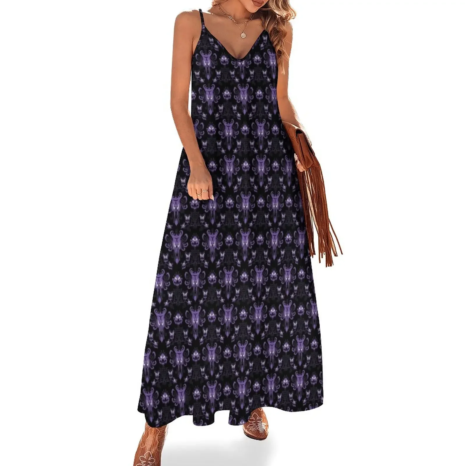 Haunted mansion contrast Sleeveless Dress Women's skirt luxury woman party dress summer dress woman 2025
Haunted mansion contrast Sleeveless Dress Women's skirt luxury woman party dress summer dress woman 2025