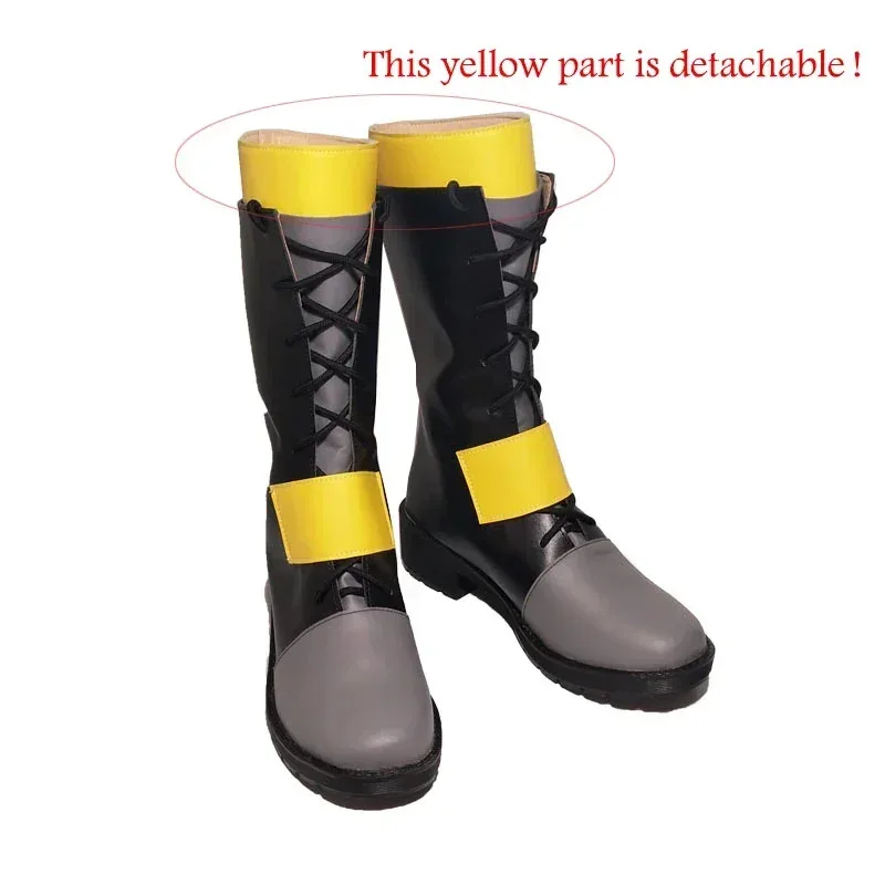 CyGame Girls Frontline Ump45 Cosplay Shoes Halloween Carnival Boots Cosplay Prop PU Leather Shoes Custom Made
CyGame Girls Frontline Ump45 Cosplay Shoes Halloween Carnival Boots Cosplay Prop PU Leather Shoes Custom Made