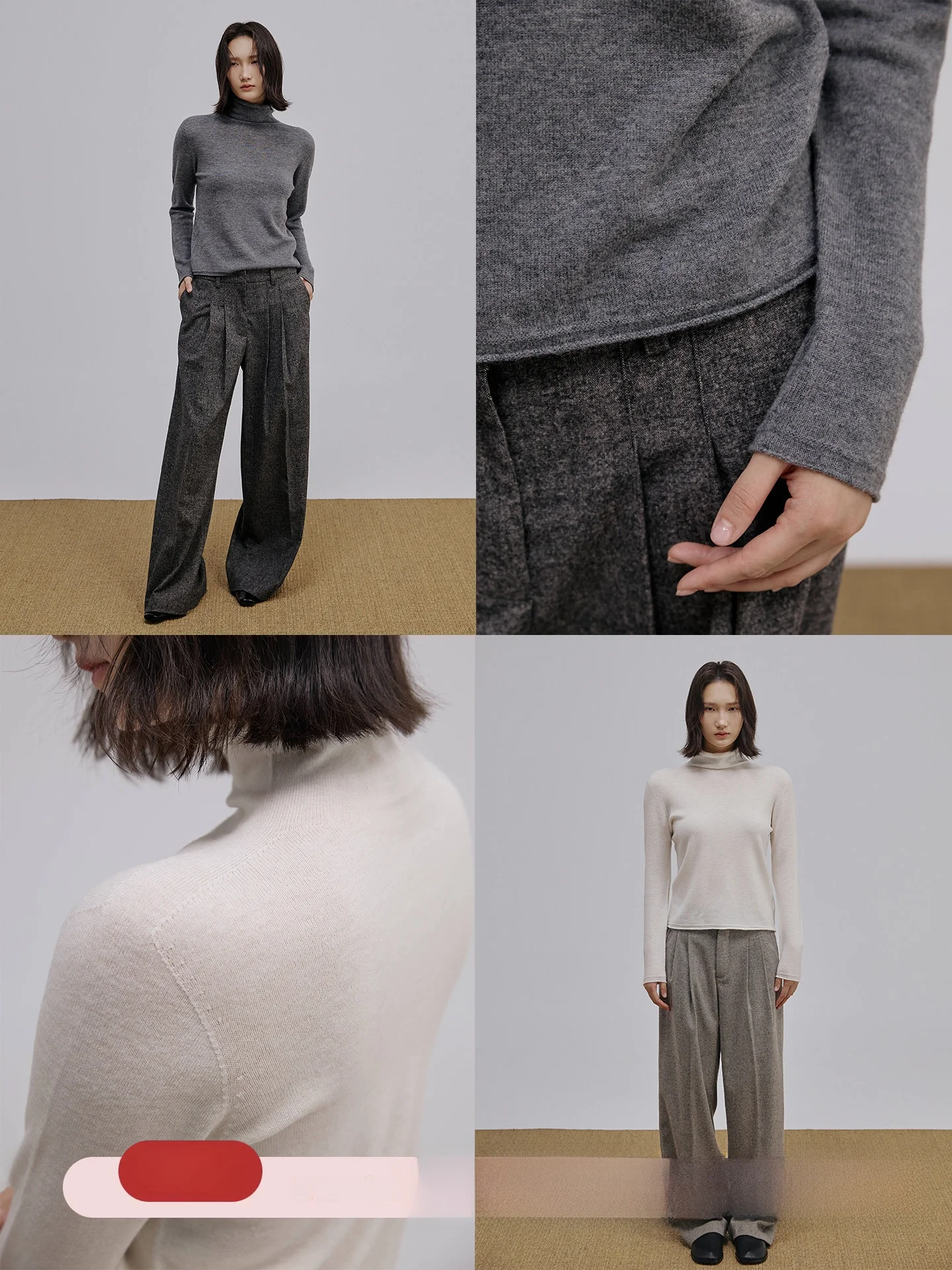 VKI Sl One-Piece "Staing Pleasure" hine Waable Full Wool High Collar Layering Boting Knitted Sweater for Women
VKI Sl One-Piece "Staing Pleasure" hine Waable Full Wool High Collar Layering Boting Knitted Sweater for Women