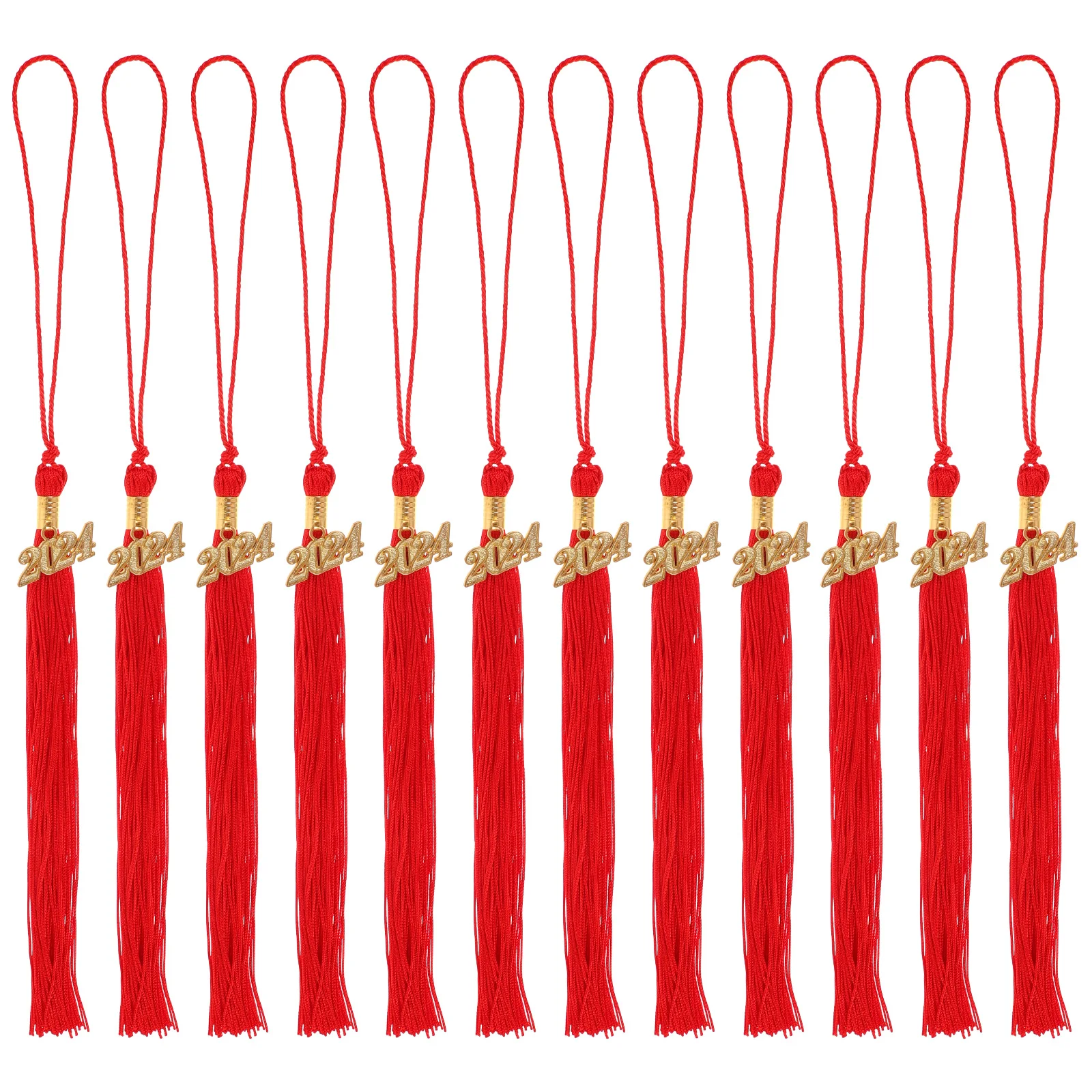 12pcs Red Graduation Cap Tassels Accessories Elegant Ceremony Decorations Hat Supplies Delicate Design Memories
12pcs Red Graduation Cap Tassels Accessories Elegant Ceremony Decorations Hat Supplies Delicate Design Memories