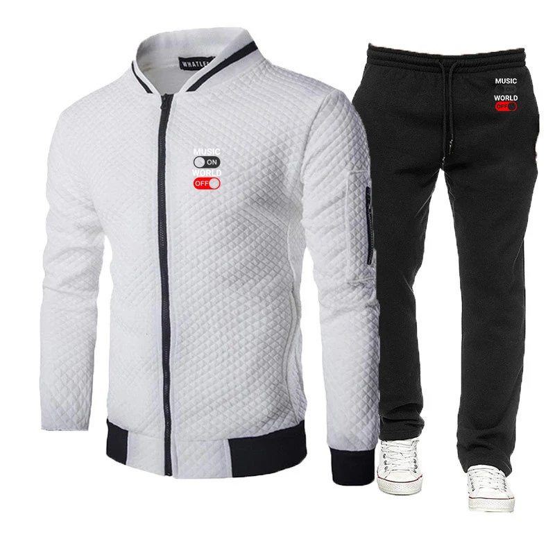 MUSIC ON WORLD OFF 2025 Spring And Autumn Comfortable Breathable Round Neck Hoodies Outdoor Sports Long Pants Suits
MUSIC ON WORLD OFF 2025 Spring And Autumn Comfortable Breathable Round Neck Hoodies Outdoor Sports Long Pants Suits