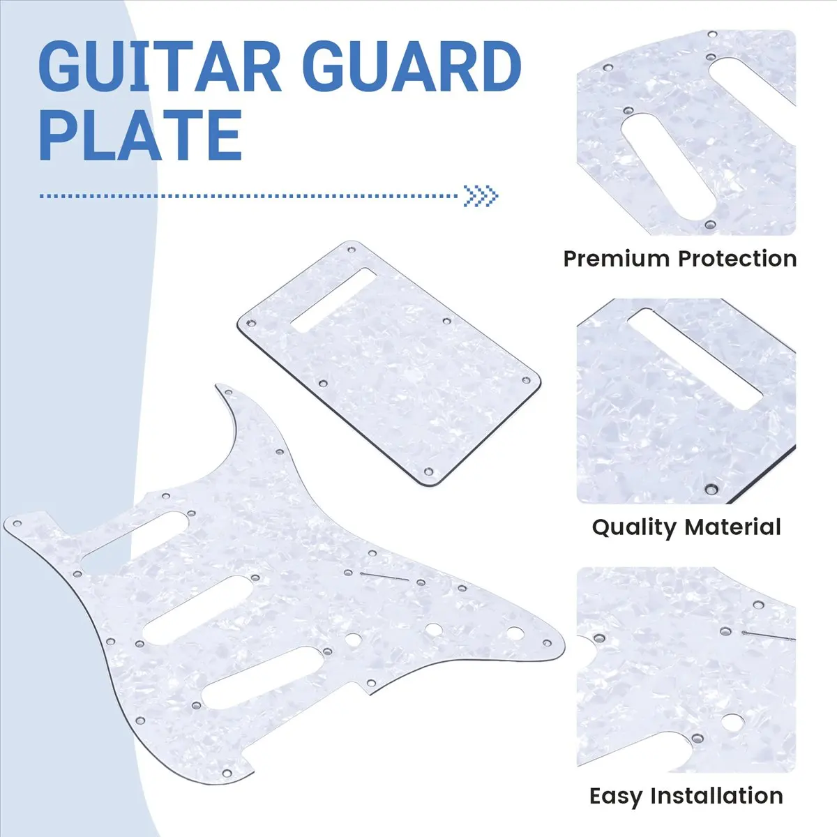 A61P Electric Guitar Modern Us Standard 11-Hole Guitar Front and Rear Protection Plate Electric Guitar Protection Plate
A61P Electric Guitar Modern Us Standard 11-Hole Guitar Front and Rear Protection Plate Electric Guitar Protection Plate