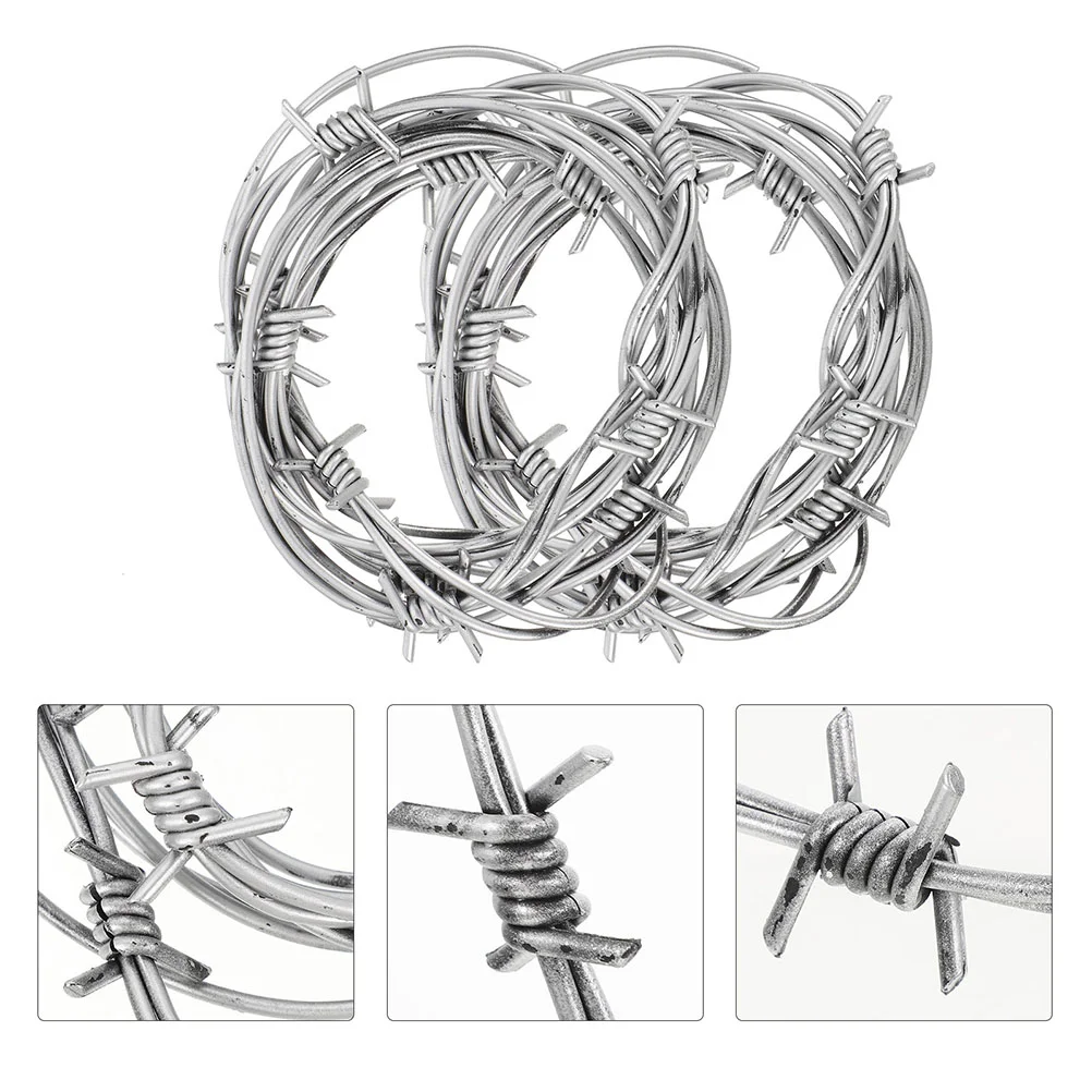 Halloween Costumes for Men Simulation Wire Chain Flowers Garland Decoration Barbed Wires Prop Iron Pvc
Halloween Costumes for Men Simulation Wire Chain Flowers Garland Decoration Barbed Wires Prop Iron Pvc