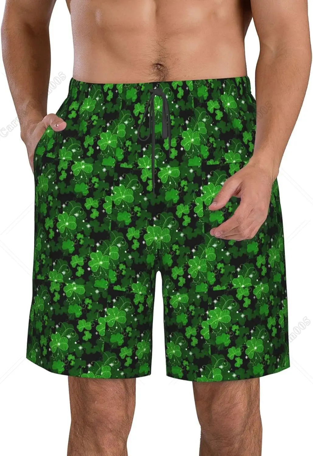 Мужские летние повседневные пляжные шорты St.patrick Clovers, быстросохнущие мужские шорты для серфинга с завязками на талии
Мужские летние повседневные пляжные шорты St.patrick Clovers, быстросохнущие мужские шорты для серфинга с завязками на талии