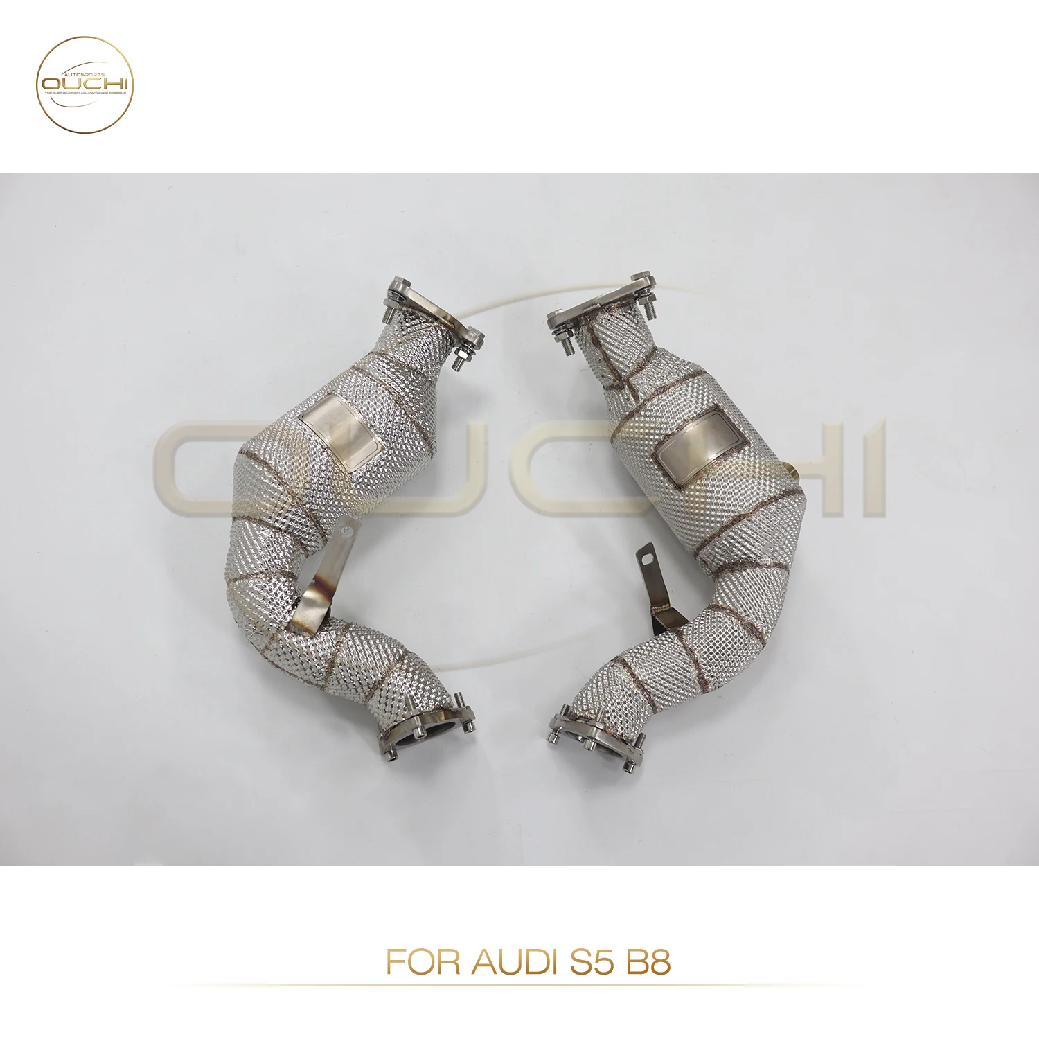 High performance downpipe for AUDI S5 B8 OUCHI Exhaust System Stainless Steel with heat shield car accessories
High performance downpipe for AUDI S5 B8 OUCHI Exhaust System Stainless Steel with heat shield car accessories