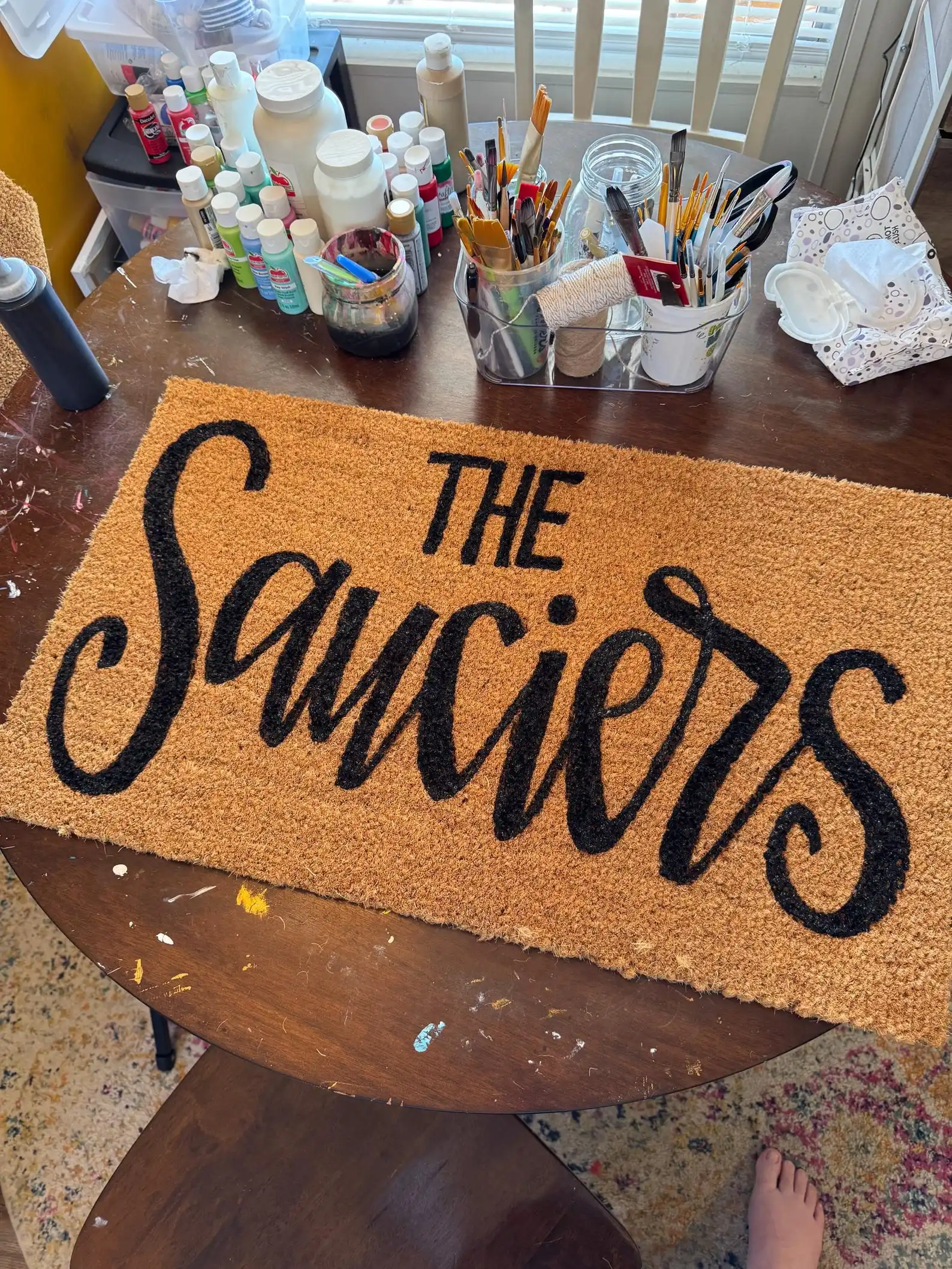 Personalized Family Name Coir Doormat Aesthetics Design Your Text Welcome Mat Anti-slip Super Absorbent Doormat Housewaring Gift
Personalized Family Name Coir Doormat Aesthetics Design Your Text Welcome Mat Anti-slip Super Absorbent Doormat Housewaring Gift