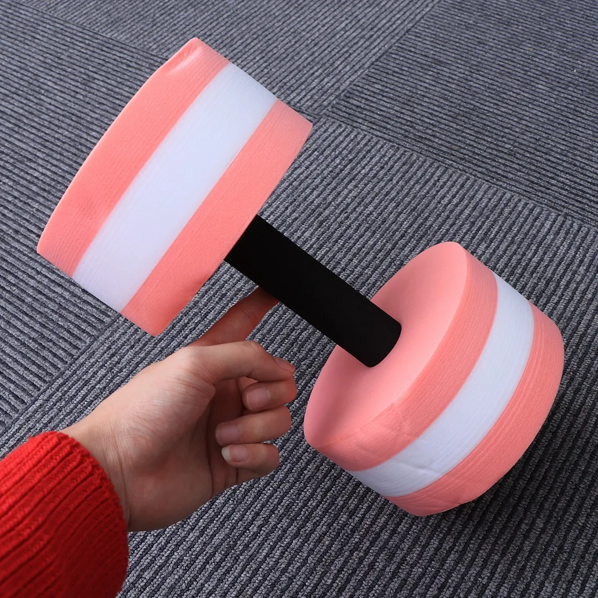 2pcs Water Dumbbells Eva Foam Hand Weights for Pool Aqua Aerobics Fitness Training Exercise Gear Low Absorption Resistance 
2pcs Water Dumbbells Eva Foam Hand Weights for Pool Aqua Aerobics Fitness Training Exercise Gear Low Absorption Resistance