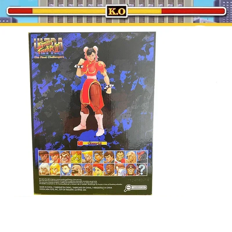 Экшн-фигурка Jada Chunli 1/12, ультра-уличный истребитель Ii финальный соперник, аниме фигурка, красная, синяя Коллекционная модель, игрушка на день рождения
Экшн-фигурка Jada Chunli 1/12, ультра-уличный истребитель Ii финальный соперник, аниме фигурка, красная, синяя Коллекционная модель, игрушка на день рождения