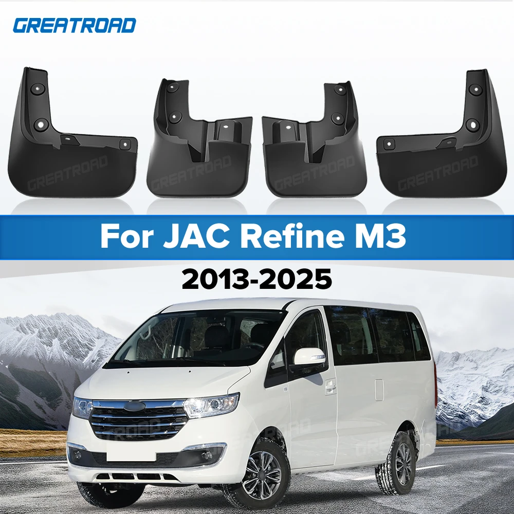 For JAC Refine M3 2013-2019 2020 2021 2022 2023 2024 2025 Fender Mudflaps Splash Guards Mudguards Mud Flaps car Accessories
For JAC Refine M3 2013-2019 2020 2021 2022 2023 2024 2025 Fender Mudflaps Splash Guards Mudguards Mud Flaps car Accessories
