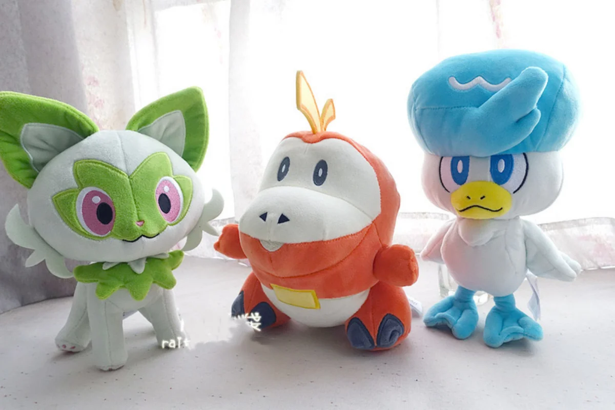 Pokemon three doll plush Sprigatito & Fuecoco & Quaxly doll gift Soft Plush toys
Pokemon three doll plush Sprigatito & Fuecoco & Quaxly doll gift Soft Plush toys